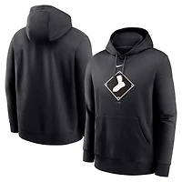 Men's Nike Black Chicago White Sox Alternate Logo Club Pullover Hoodie