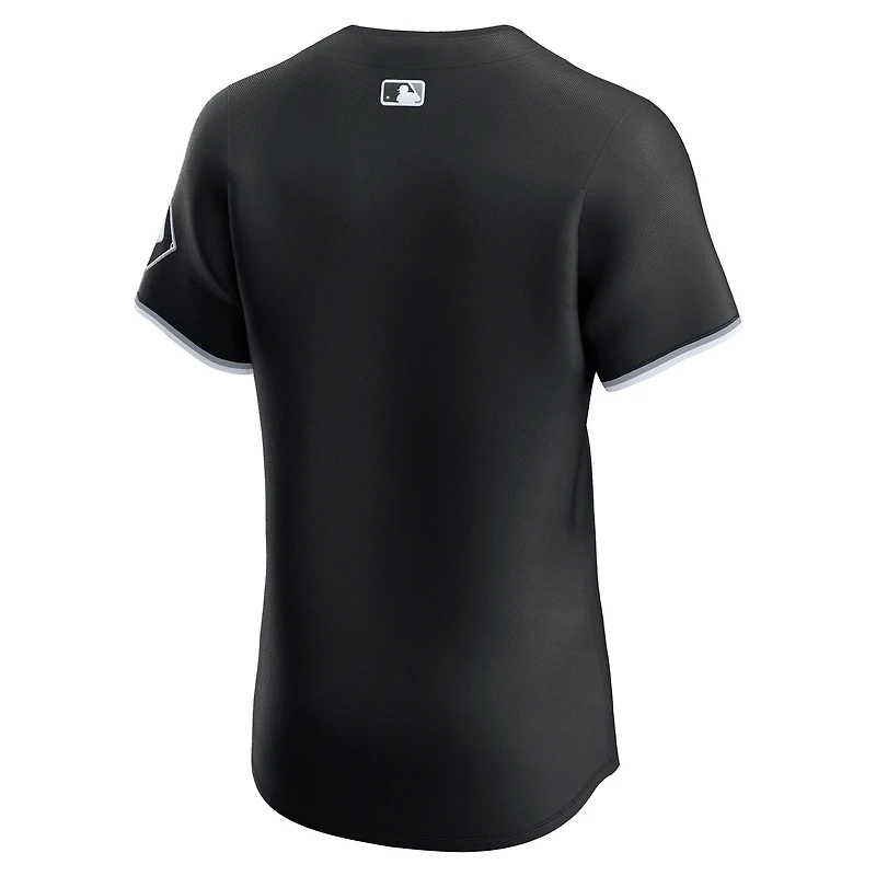 Maillot Nike Alternate Vapor Premier Elite Patch Chicago White Sox noir pour homme