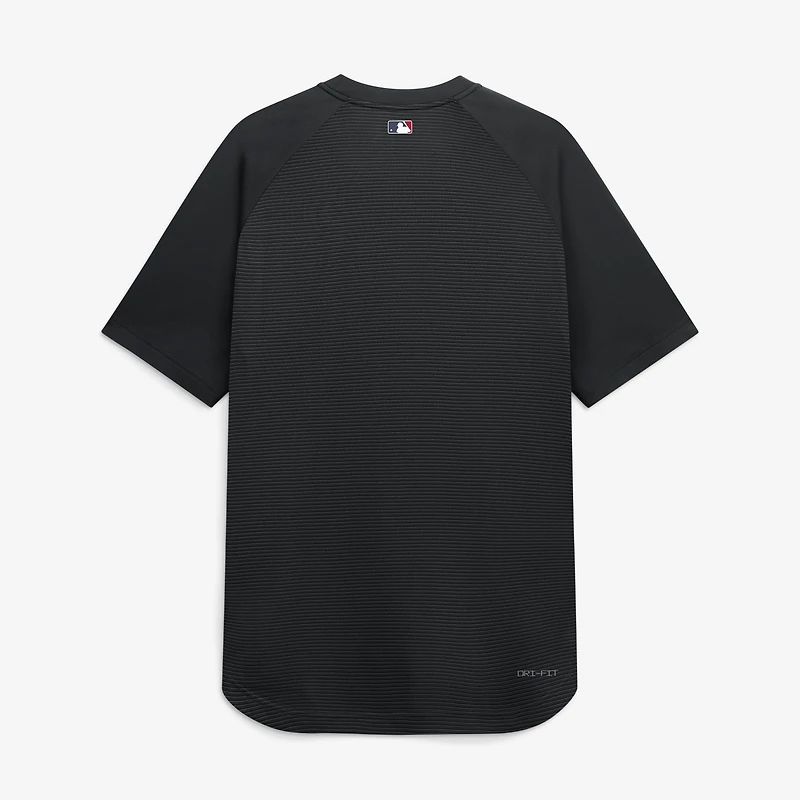 Men's Nike Black Chicago White Sox Authentic Collection Batting Practice Pre-Game Raglan Dri-FIT Top