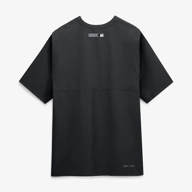 Coupe-vent Nike Chicago White Sox Authentic Collection Dri-FIT noir pour homme