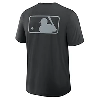 T-shirt Nike noir pour homme, collection authentique des Chicago White Sox, tri-blend Dri-FIT, coupe Early Work