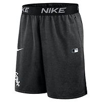 Men's Nike Black Chicago White Sox Authentic Collection Performance Knit Shorts