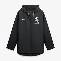 Veste à capuche zippée intégrale Nike Chicago White Sox Authentic Collection noire pour homme