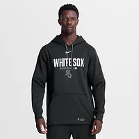 Men's Nike Black Chicago White Sox Authentic Collection Therma-FIT Hoodie