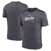 T-shirt Nike noir Chicago White Sox Authentic Collection Velocity Performance pour homme