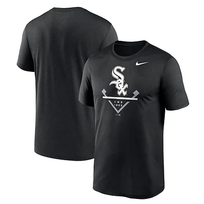 Men's Nike Black Chicago White Sox Big & Tall Icon Legend Performance T-Shirt