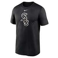 T-shirt de performance Nike Chicago White Sox Big & Tall Logo Legend pour homme, noir