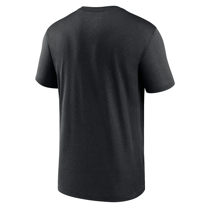 T-shirt de performance Nike Chicago White Sox Big & Tall Logo Legend pour homme, noir