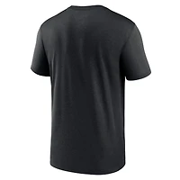 T-shirt de performance Nike Chicago White Sox Big & Tall Logo Legend pour homme, noir