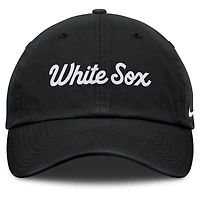 Men's Nike Black Chicago White Sox Club Adjustable Hat