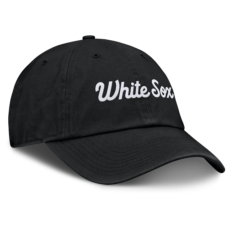 Men's Nike Black Chicago White Sox Club Adjustable Hat