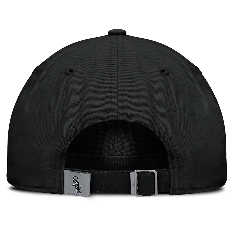Men's Nike Black Chicago White Sox Club Adjustable Hat