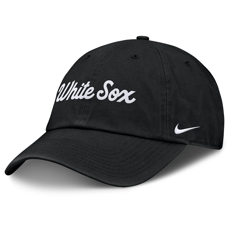 Casquette ajustable Nike bleu marine Chicago White Sox Club pour homme