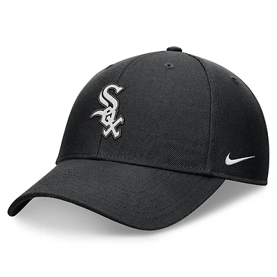 Casquette ajustable Nike noire Chicago White Sox Club Performance pour homme