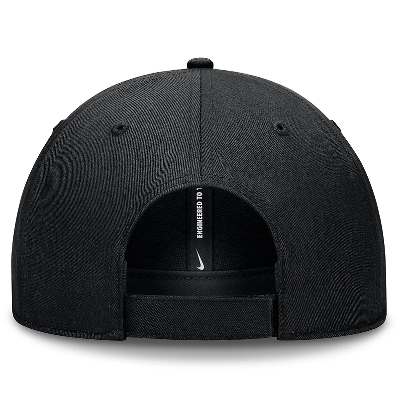 Men's Nike Black Chicago White Sox Dri-FIT Club Adjustable Hat