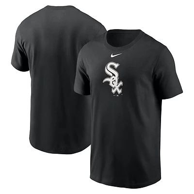 Men's Nike Black Chicago White Sox Fuse Large Logo T-Shirt