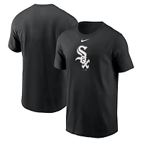 Men's Nike Black Chicago White Sox Fuse Large Logo T-Shirt