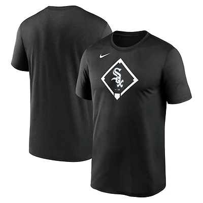 T-shirt Nike Dri-FIT Icon Legend Chicago White Sox noir pour homme
