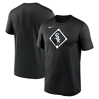 T-shirt Nike Dri-FIT Icon Legend Chicago White Sox noir pour homme