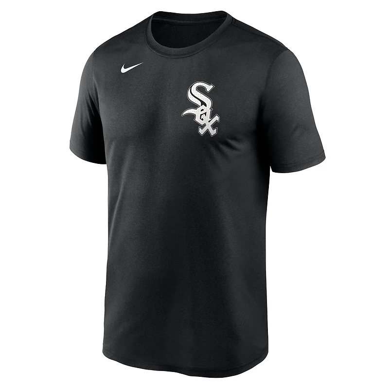 T-shirt Nike noir pour homme avec logo Legend Fuse des Chicago White Sox