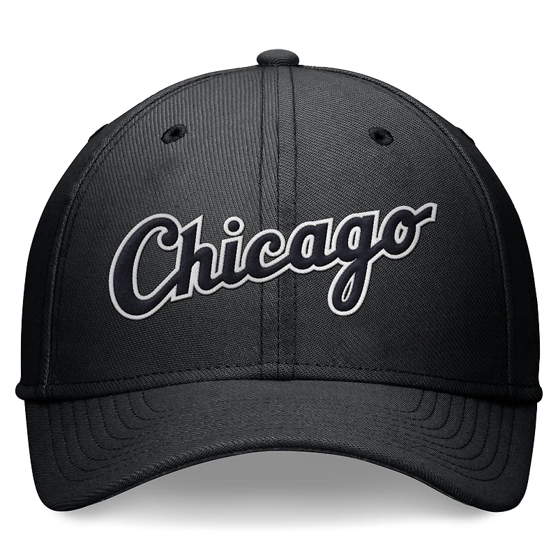 Casquette Nike Performance Flex noire des Chicago White Sox pour homme
