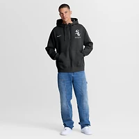 Men's Nike Black Chicago White Sox Primetime Lockup Full-Zip Hoodie