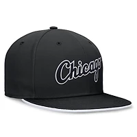 Casquette ajustée Nike Black Chicago White Sox Primetime True Performance pour homme