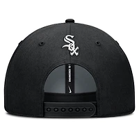 Men's Nike Black Chicago White Sox Rise Gaberdine Adjustable Hat