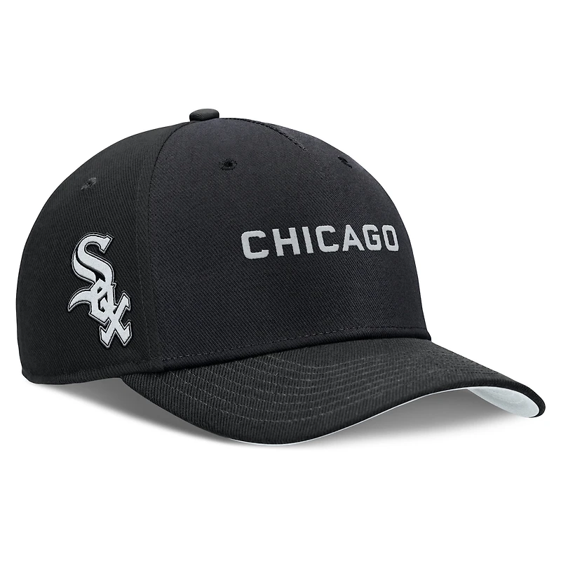 Men's Nike  Black Chicago White Sox Rise Performance Adjustable Hat