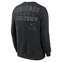Men's Nike Black Chicago White Sox Statement Ball Game Fleece Pullover Sweatshirt