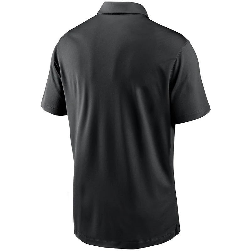 Men's Nike Black Chicago White Sox Team Logo Franchise Performance Polo