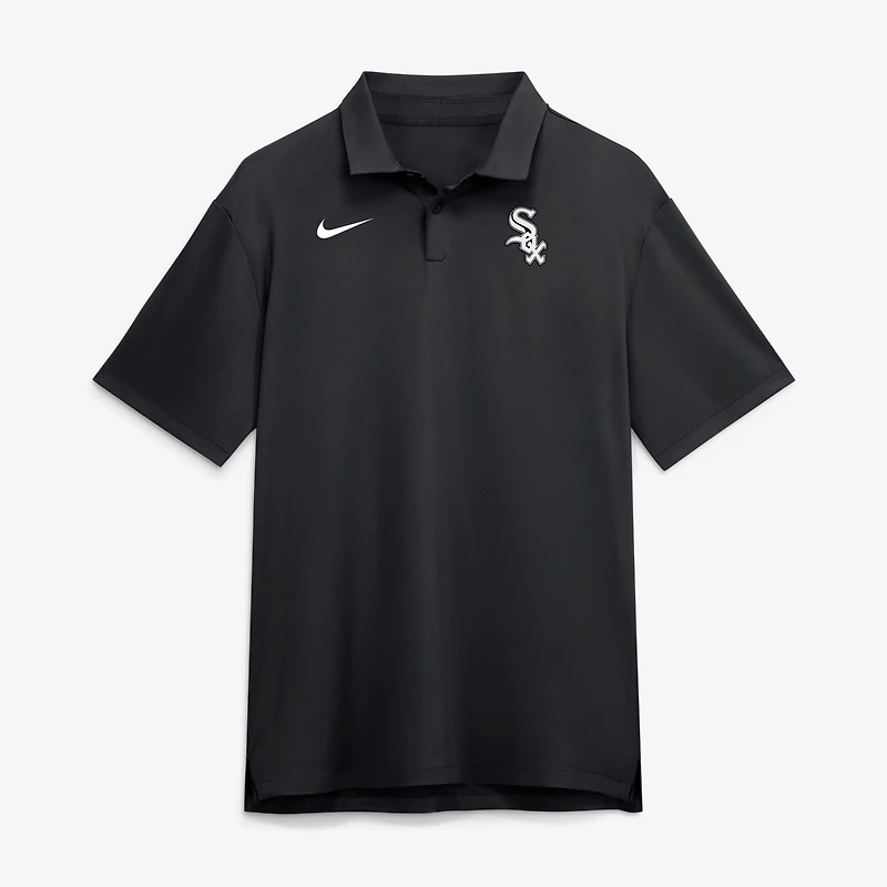 Men's Nike Black Chicago White Sox Tour Dri-FIT Polo