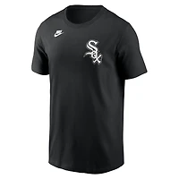 T-shirt Nike Bo Jackson pour homme, noir, Chicago White Sox, Cooperstown Collection Fuse avec nom et numéro