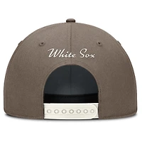 Casquette ajustable Nike Chicago White Sox Rise Performance pour homme marron