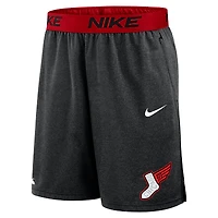 Short en tricot Nike anthracite/rouge Chicago White Sox 2025 City Connect Authentic Collection pour homme