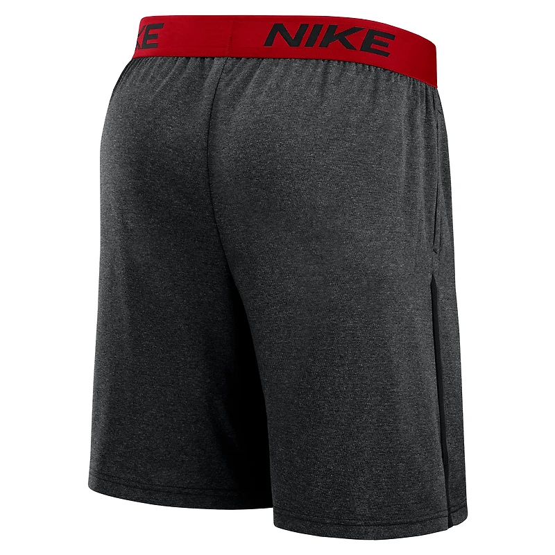 Short en tricot Nike anthracite/rouge Chicago White Sox 2025 City Connect Authentic Collection pour homme