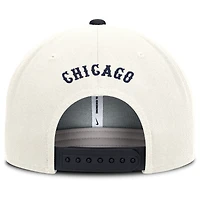 Casquette Nike crème/marine Chicago White Sox Cooperstown Pro Dri-FIT Snapback pour homme