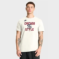 Men's Nike Cream Chicago White Sox Cooperstown Collection ‘70s Inspired T-Shirt