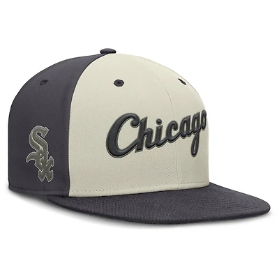 Men's Nike  Cream Chicago White Sox Dri-FIT True Fitted Hat