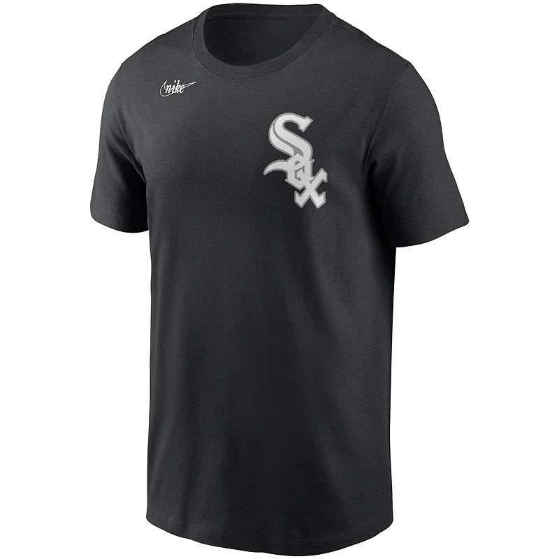 T-shirt Nike Frank Thomas pour homme, noir, Chicago White Sox, Cooperstown Collection, nom et numéro
