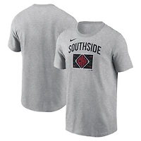 T-shirt Nike gris pour homme Chicago White Sox 2025 City Connect Arched Team Phrase