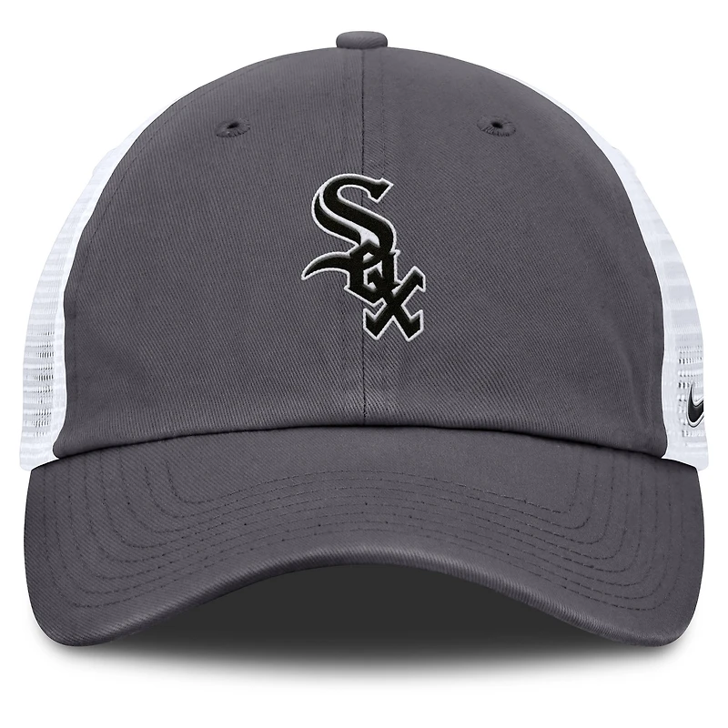 Men's Nike Gray Chicago White Sox Adjustable Trucker Hat