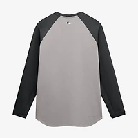 Sweat-shirt raglan Nike Dri-FIT Authentic Collection gris Chicago White Sox pour homme