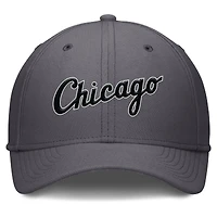 Men's Nike  Gray Chicago White Sox Swoosh Performance Flex Hat