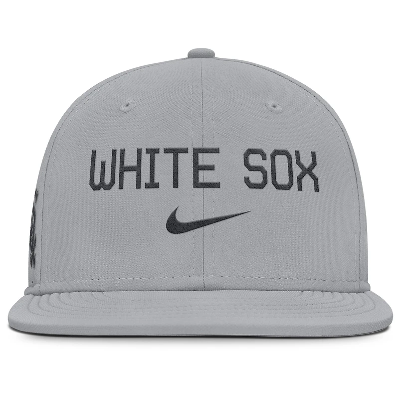 Casquette ajustée Nike True Performance grise des Chicago White Sox pour homme