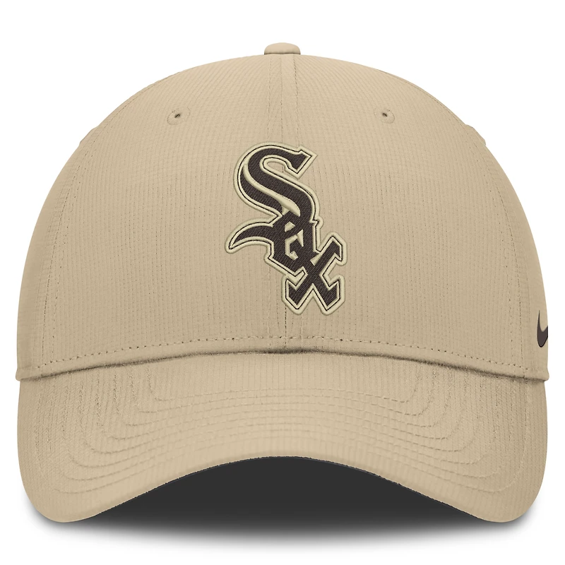 Casquette ajustable Nike Chicago White Sox Desert Ripstop Club kaki pour homme