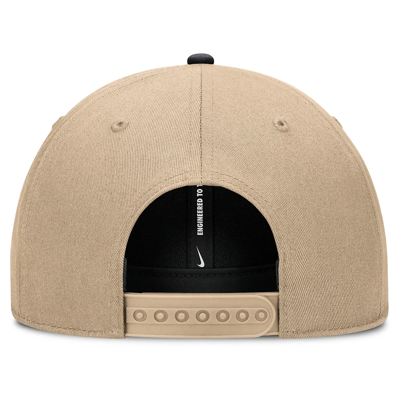 Men's Nike Khaki Chicago White Sox Rise Adjustable Hat