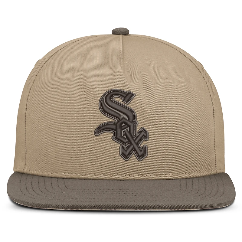 Casquette ajustable Nike Chicago White Sox marron clair pour homme