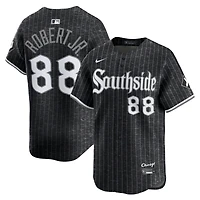 Maillot Nike Luis Robert Jr. noir pour homme, édition limitée Chicago White Sox City Connect