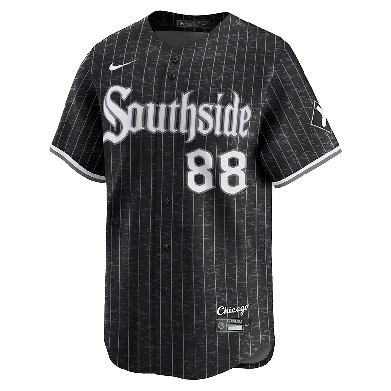 Men's Nike Luis Robert Jr. Black Chicago White Sox City Connect Limited Player Jersey